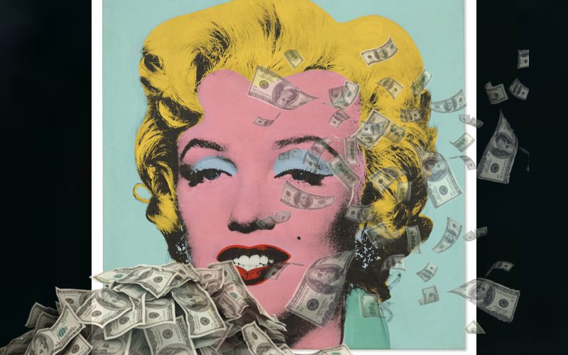 Famous Andy Warhol Painting Of Marilyn Monroe Sells For Astonishing $195 Million