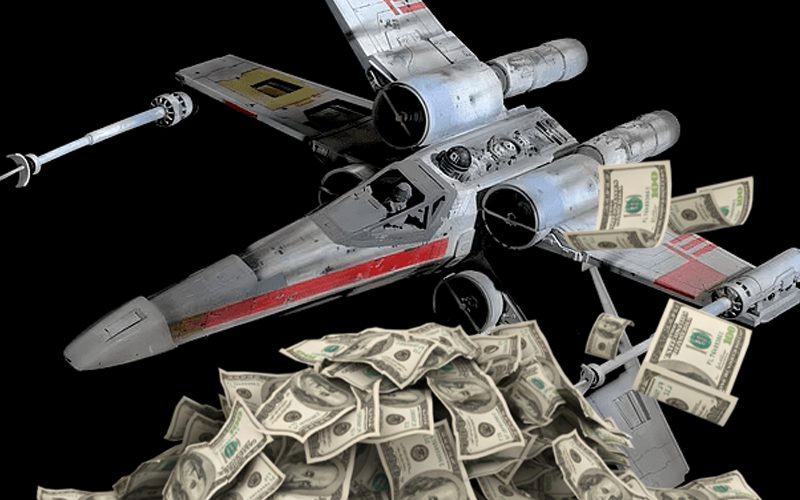 Star Wars X-Wing Model Expected To Fetch $1 Million At Auction