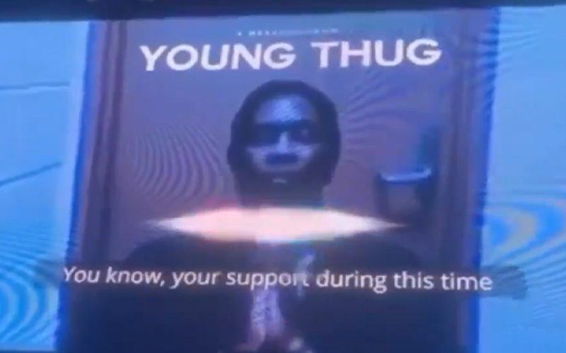Young Thug Sends Message To Fans From Prison During Music Festival