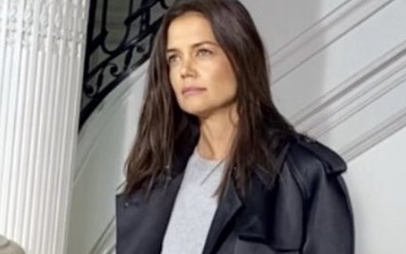 Katie Holmes Steps Out Of Comfort Zone With Black Underwear Photo Drop