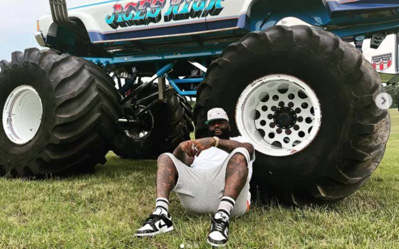 Rick Ross Adds Humongous Monster Truck To His Extreme Car Collection