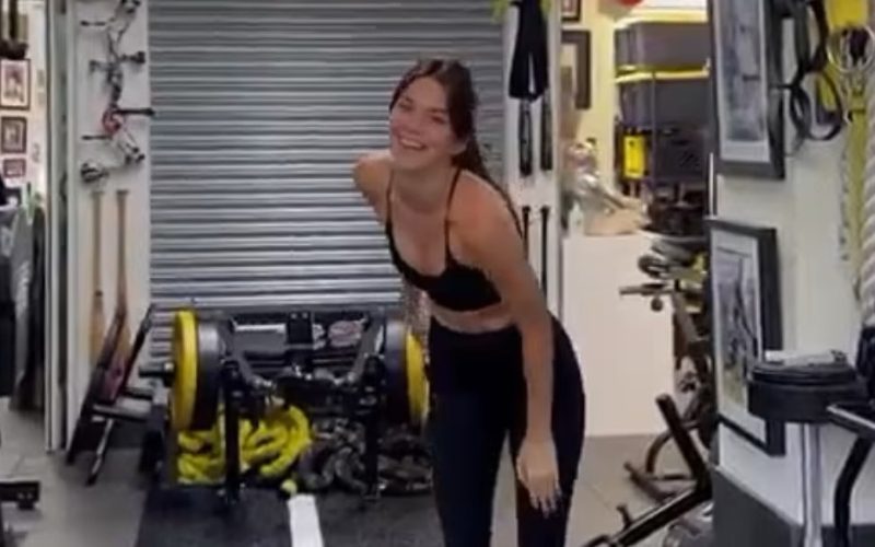 Kendall Jenner Shows Off ‘Party Trick’ During Recent Gym Session