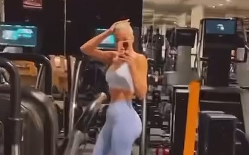 Khloé Kardashian Shows Off Her Gym-Sculpted Physique After Recent Workout Session