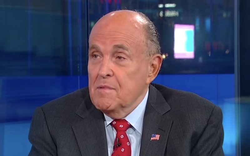Man Charged With Assault For Slapping Rudy Giuliani On The Back