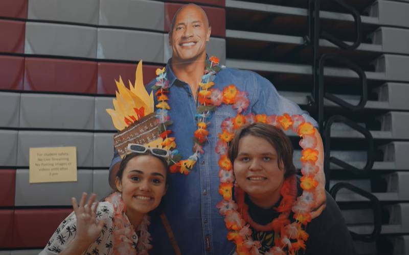 The Rock Sends Heartfelt Message After Being Invited To High School’s Spring Luau Dance