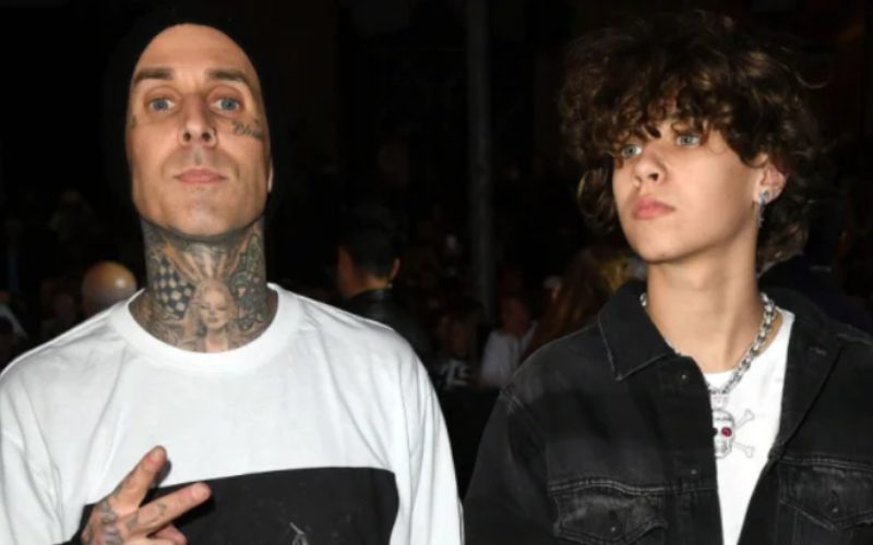 Travis Barker’s Son Landon Barker Performs With Machine Gun Kelly Amid His Father’s Hospitalization