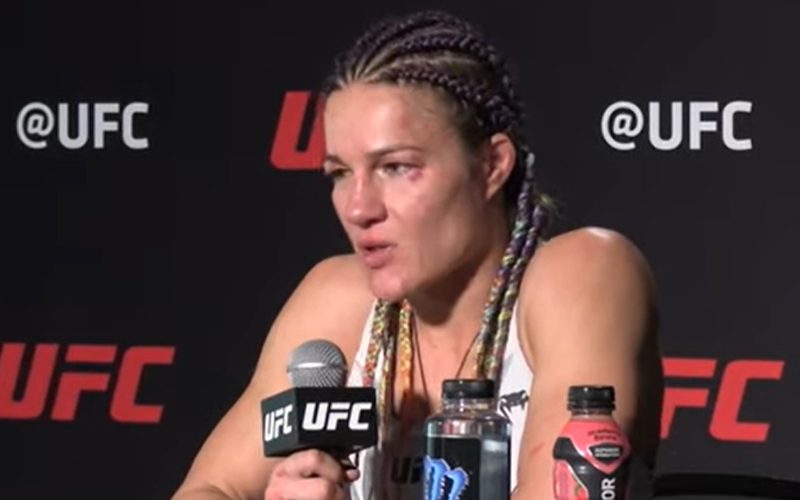 UFC Fighter Retires During Press Conference After Loss