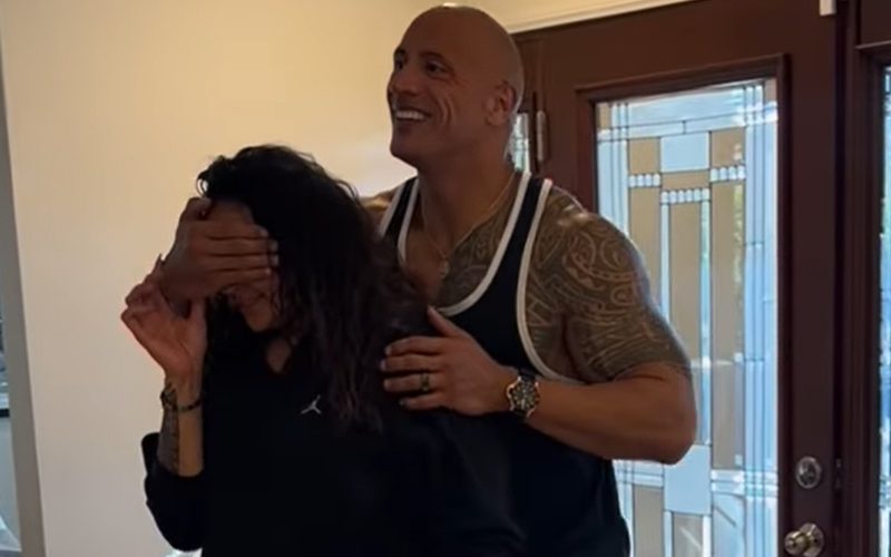 The Rock Surprises Tamina Snuka With A New Home