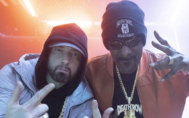 Eminem Shares Behind The Scenes Photos From Video Shoot With Snoop Dogg