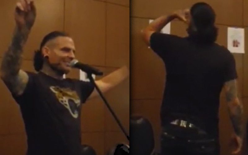 Video Shows Jeff Hardy Downing Whiskey During Concert The Night Before DUI Arrest