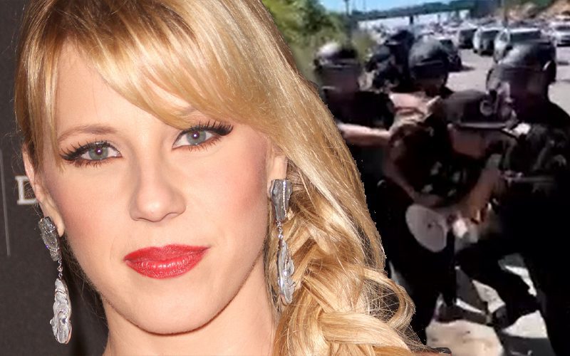 Full House Star Jodie Sweetin Attacked By Police During Protest