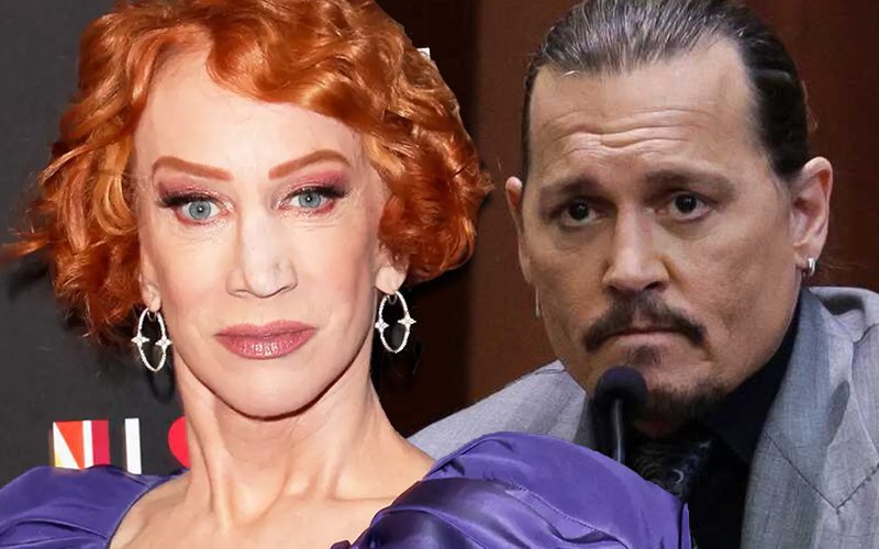 Kathy Griffin Defends Amber Heard & Calls Johnny Depp A ‘Bloated Booze Bag’