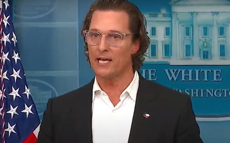 Matthew McConaughey Gives Speech At The White House To Urge For Gun Reform