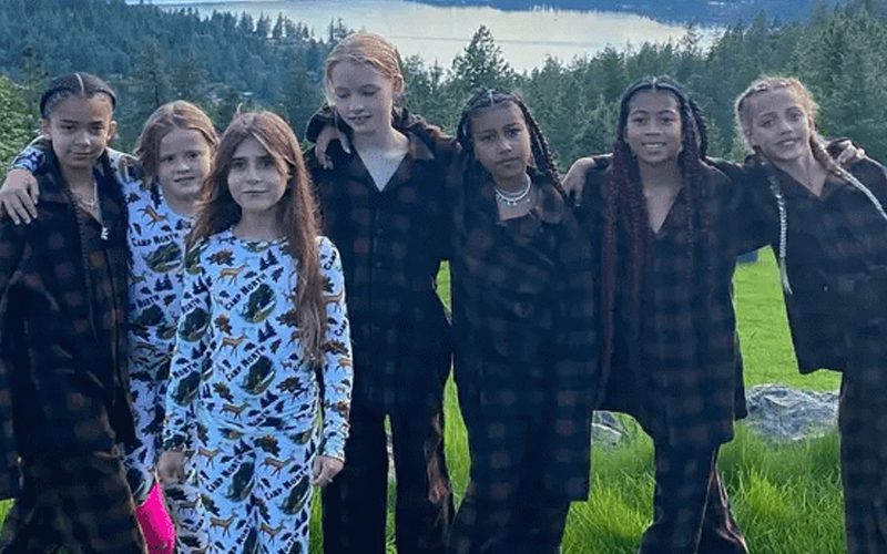 North West & Friends Took Kim Kardashian’s Private Jet To 9th Birthday Party