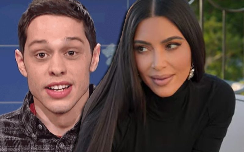 Kim Kardashian Just Wanted To Hook Up With Pete Davidson At First