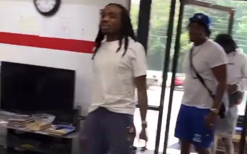 Quavo Causes Baber To Kick Client Out Of His Chair In The Middle Of Appointment