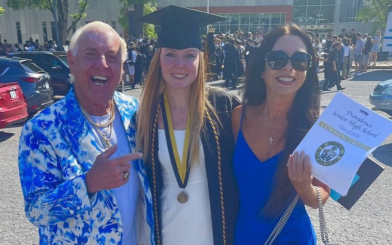Ric Flair Celebrates Granddaughter’s High School Graduation