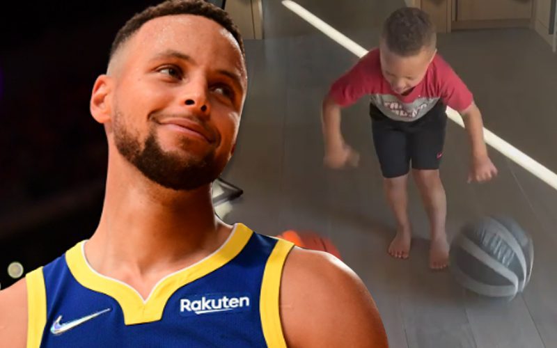 Steph Curry’s 3 Year Old Son Shows Off Basketball Skills In Adorable Video