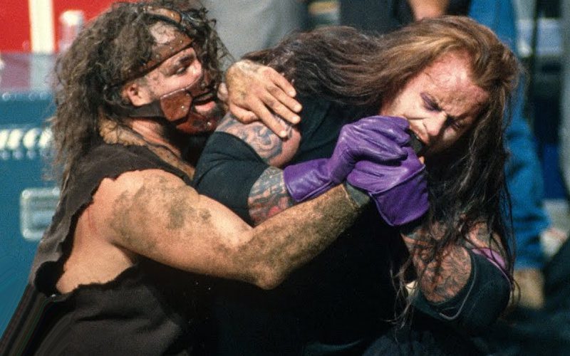 Mick Foley Wore Shoe Lifts To Look More Menacing Against The Undertaker