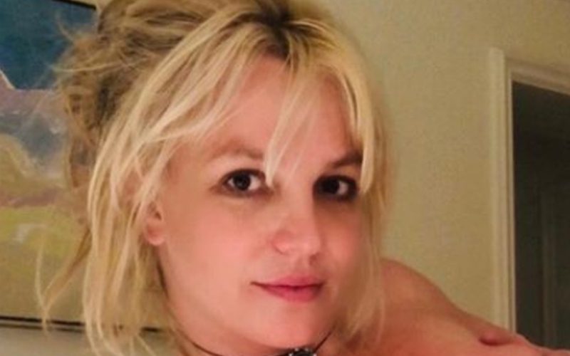 Britney Spears Rocks A Hand Bra In Cabo G-String Photo Drop