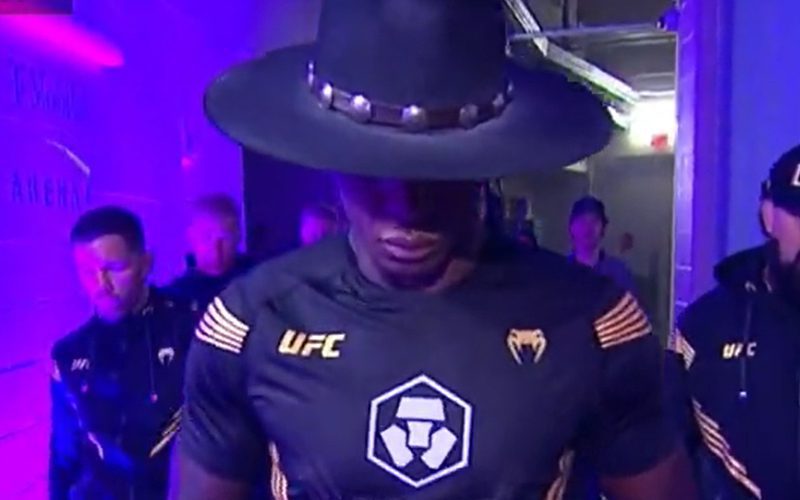 Israel Adesanya Pays Homage To The Undertaker During UFC 276