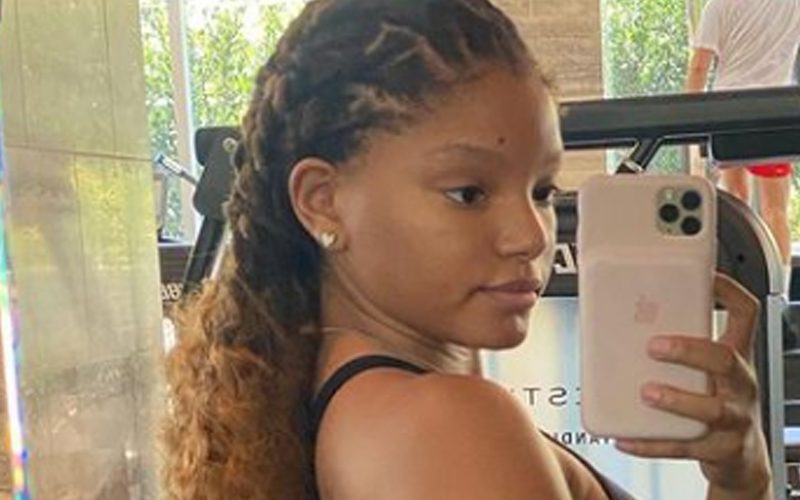 Halle Bailey Shows Off Massive Gym Gains In Sultry Photo Drop