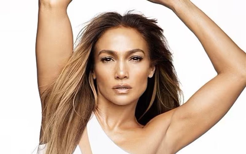 Jennifer Lopez Shows Off Big In White Cut-Out Bodysuit
