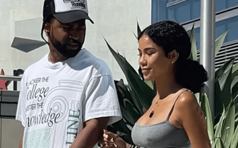 Big Sean & Jhene Aiko Spotted Out While Expecting Their First Child Together