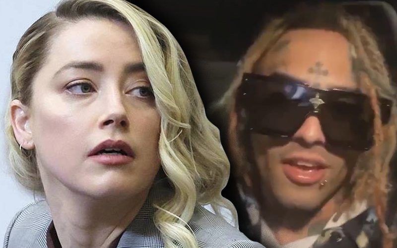 Lil Pump Shoots His Shot With Amber Heard