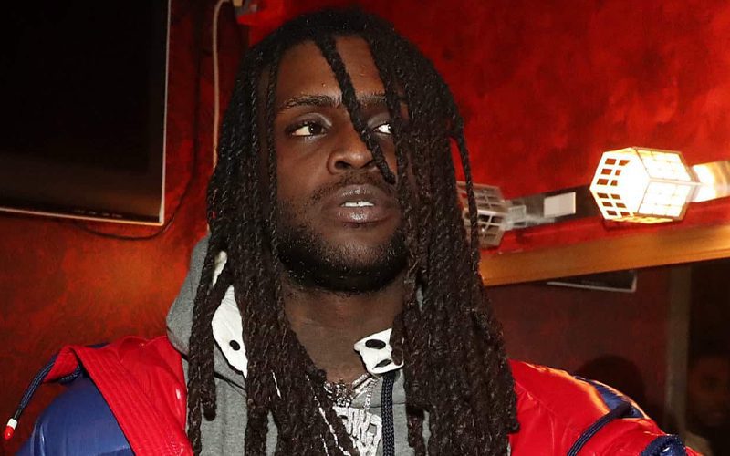 Chief Keef Runs For Cover During Fireworks Accident