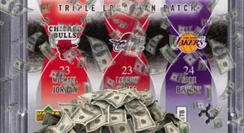 Michael Jordan, Kobe Bryant, & LeBron James Triple Logoman Card Could Sell For Over $3 Million