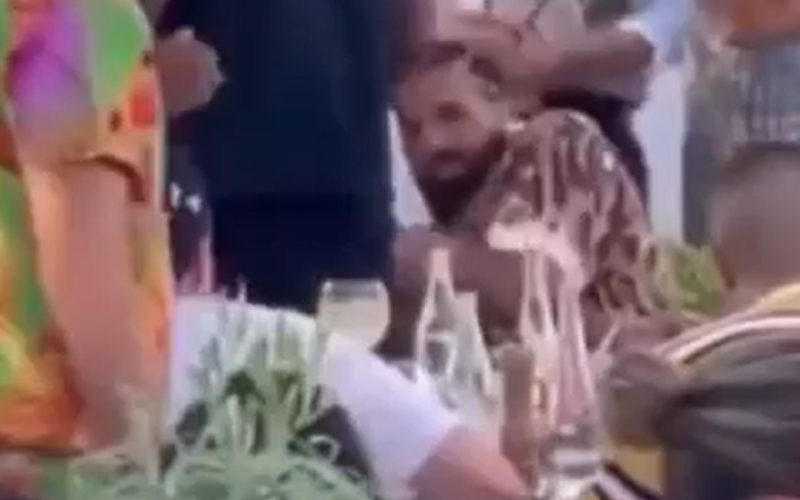 Drake Attacked By Bee While Having Dinner in St. Tropez
