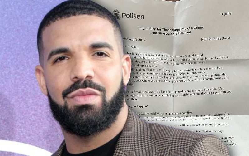 Drake Posts Letter From Sweden’s Public Prosecutor Amid Arrest Rumors