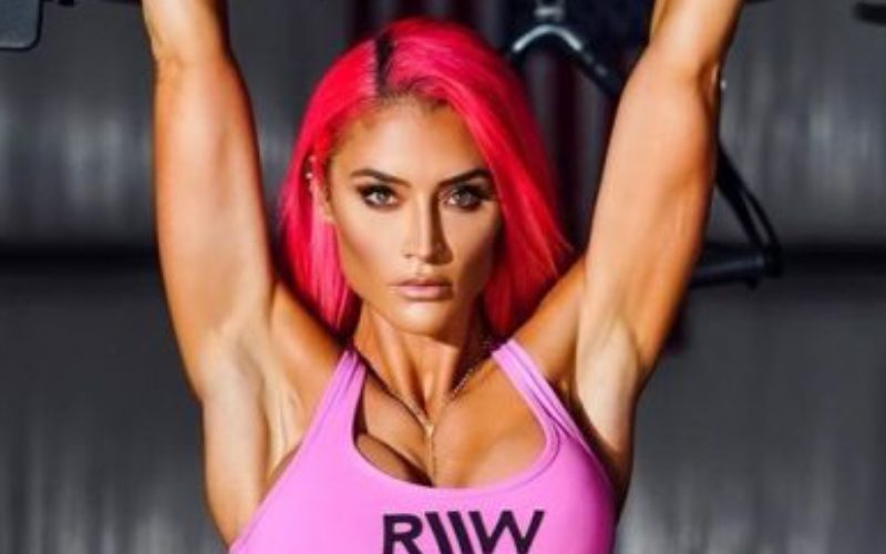 Eva Marie Is Ready To ‘Get Some’ While Going Hard In Sweaty Gym Photo Drop