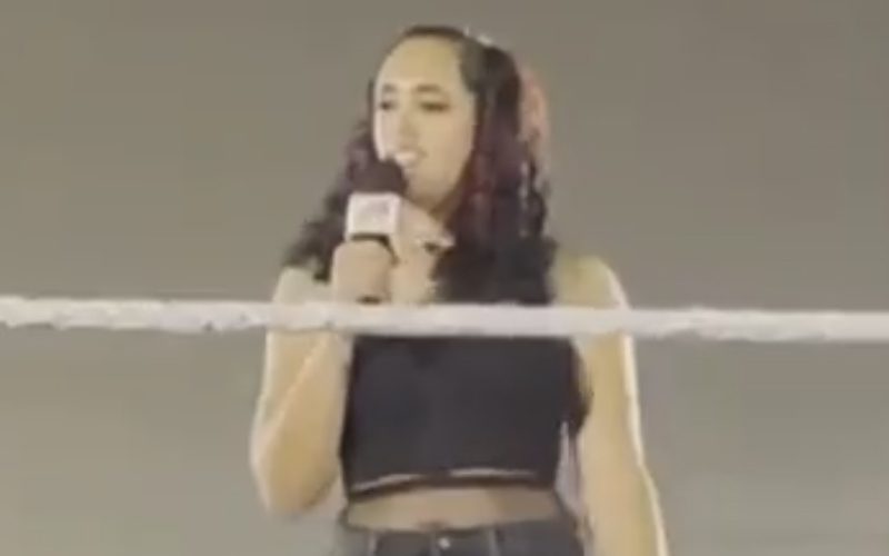 Footage Of The Rock’s Daughter’s WWE NXT Debut Promo Released Online