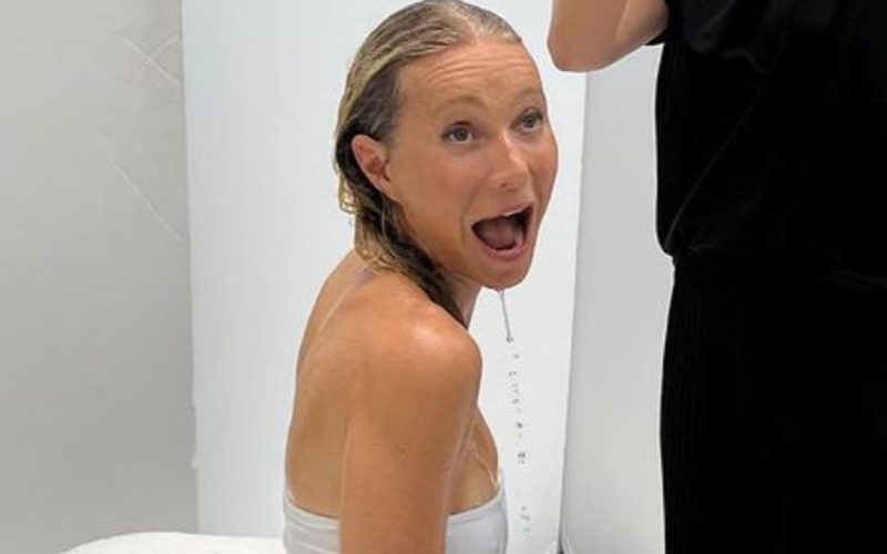 Gwyneth Paltrow Shows Off Behind-The-Scenes Look Of Her Milk Bath Photo Shoot
