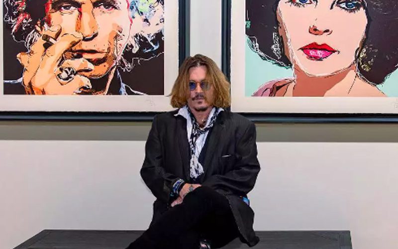 Johnny Depp’s Debut Art Collection Sells For $3.6 Million ‘Almost Immediately’
