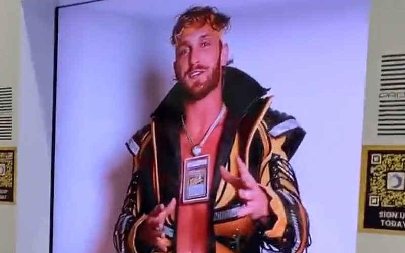 Logan Paul Makes Convention Appearance As A Hologram While Showing Off WWE Gear
