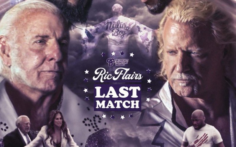 Ric Flair Reveals Poster For His Last Match