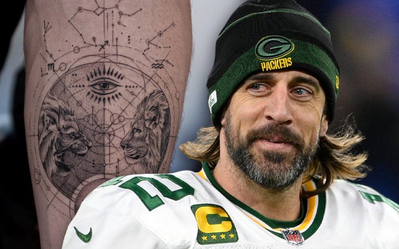 Aaron Rodgers Gets His Very First Tattoo