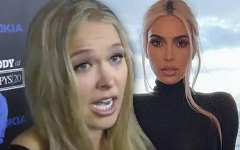 Ronda Rousey Once Said She Would Beat The ‘Crap Out Of Kim Kardashian’
