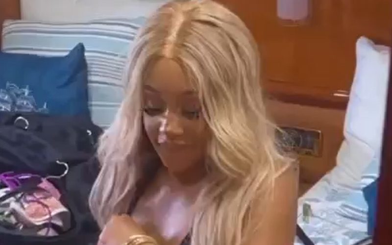 Saweetie Drops Hilarious Video Of Her Trying To Get Undressed