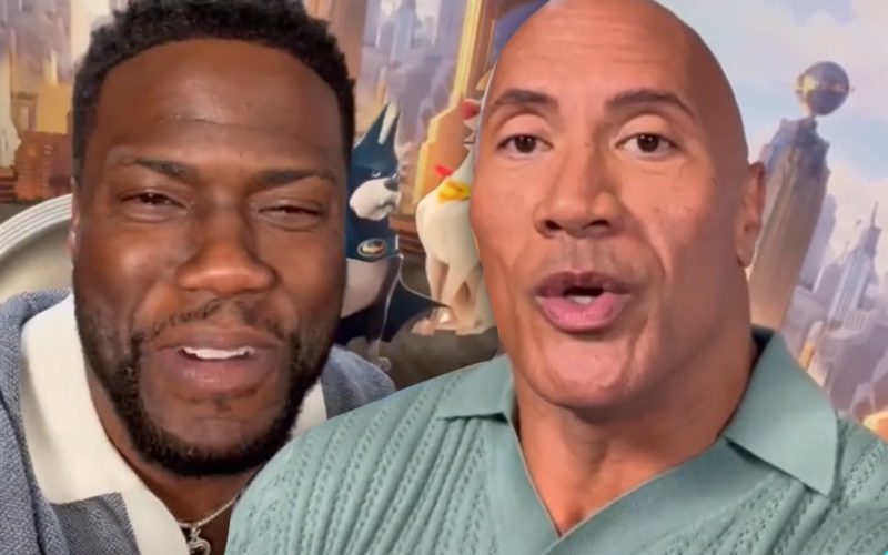 The Rock & Kevin Hart Roast Each Other In Hilarious Fashion