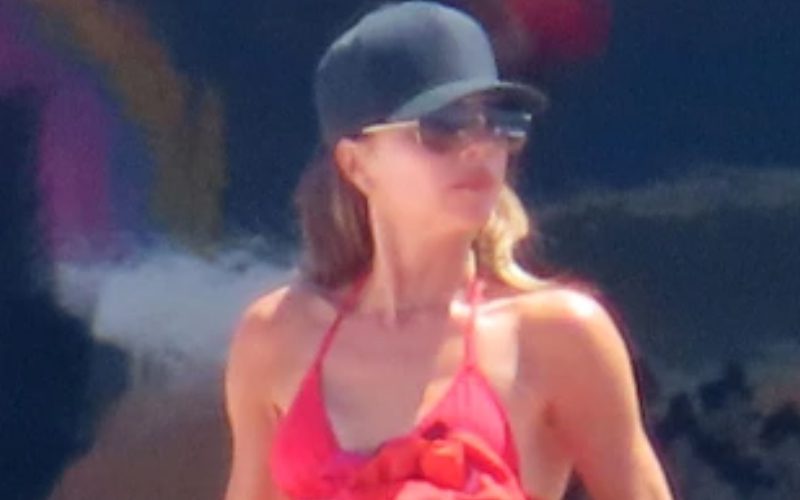 Victoria Beckham Turns Up Heat In Skimpy Red Bikini At 48-Years-Old