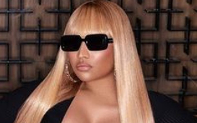 Nicki Minaj Turns Up The Heat In Revealing Black Leather Bodysuit Photo Drop
