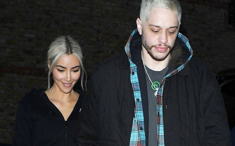 Kim Kardashian Is Supportive Of Pete Davidson Going To Therapy