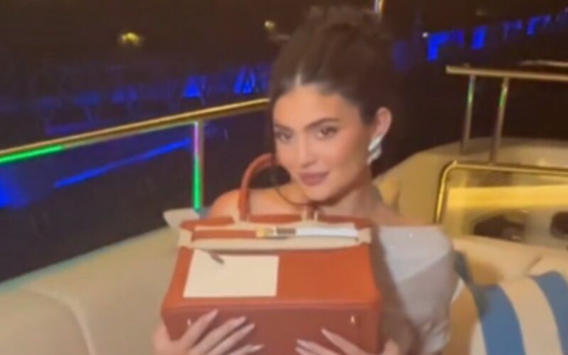 Kylie Jenner Gets Rare $100K Birkin Bag As Birthday Gift From Kris Jenner