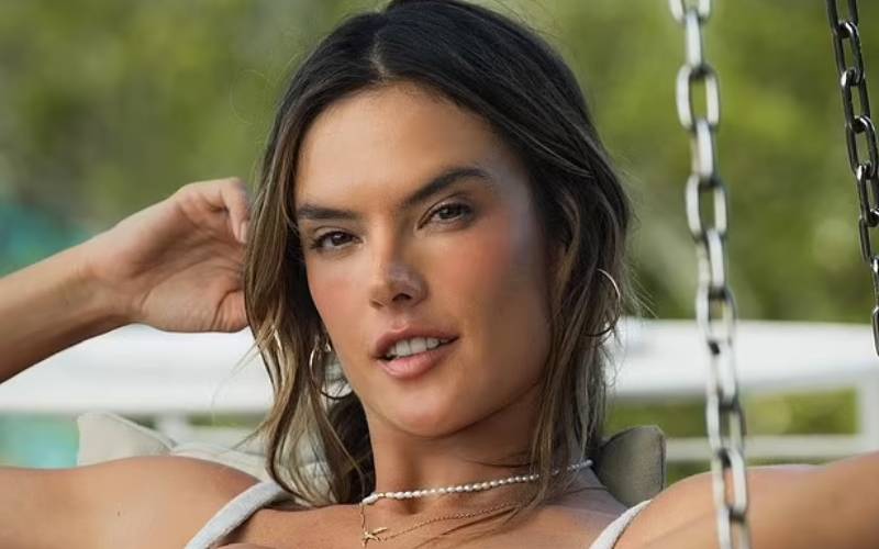Alessandra Ambrosio Flaunts Toned Figure With Skimpy Top In Latest Photo Drop