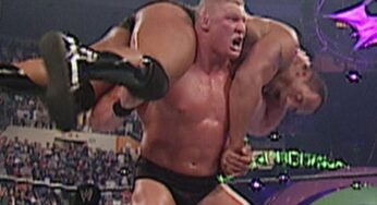 The Rock Pays Tribute To Brock Lesnar On 20th Anniversary Of Their Legendary Match