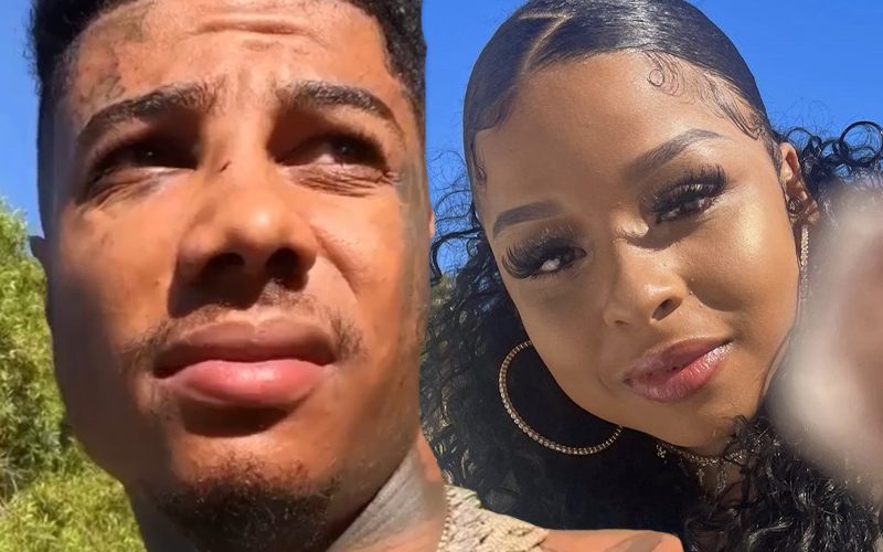 Blueface Says Chrisean Rock Is In Jail For Trespassing
